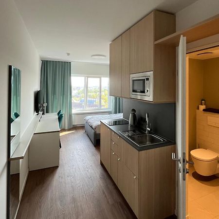 Studio Apartment Uber Den Wolken Berlin Extérieur photo